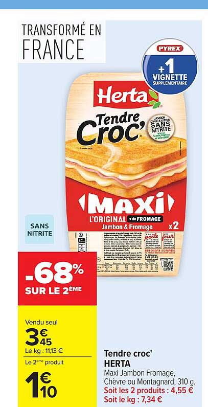 Herta Tendre Croc