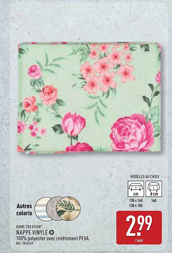 HOME CREATION NAPPE VINYLE