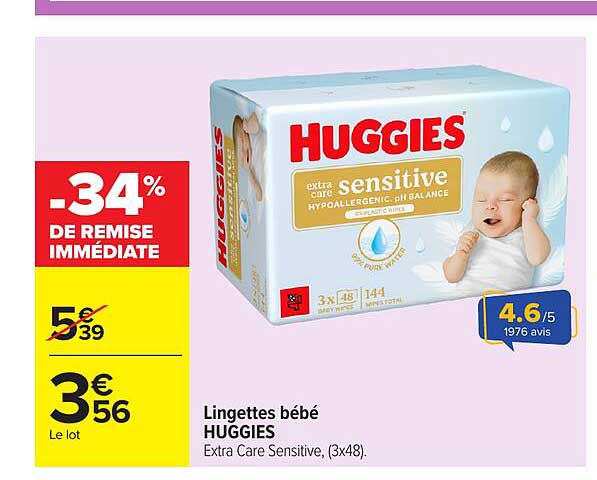 HUGGIES Extra Care Sensitive