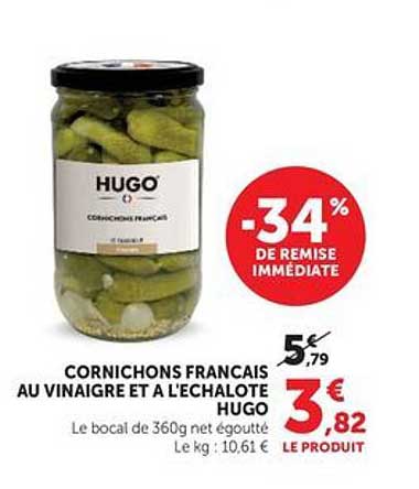 HUGO Cornichons français