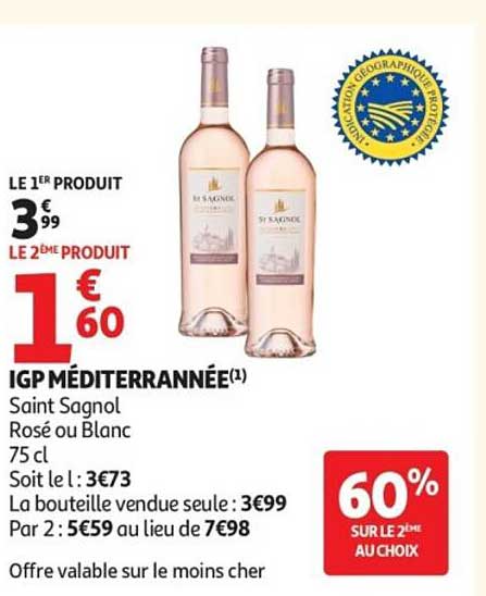 IGP Méditerranée Saint Sagnol