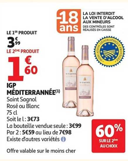 IGP MÉDITERRANÉE Saint Sagnol