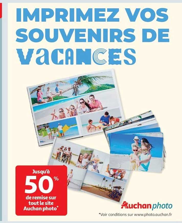 IMPIMEZ VOS SOUVENIRS DE VACANCES