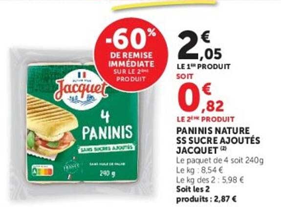 Jacquet 4 Paninis