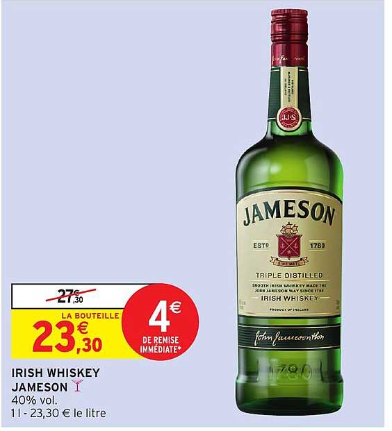 Jameson Irish Whiskey