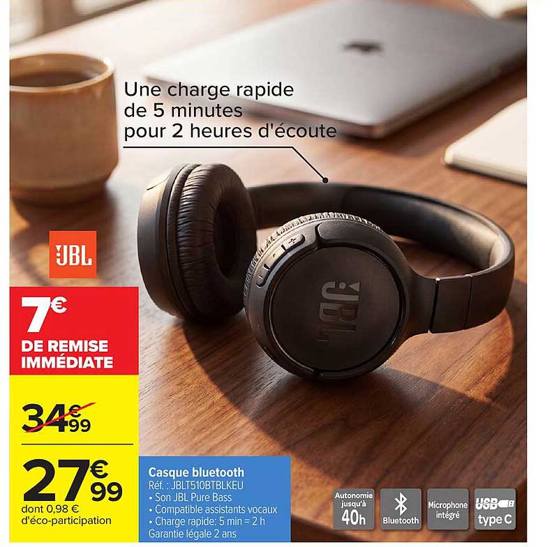 JBL Casque bluetooth