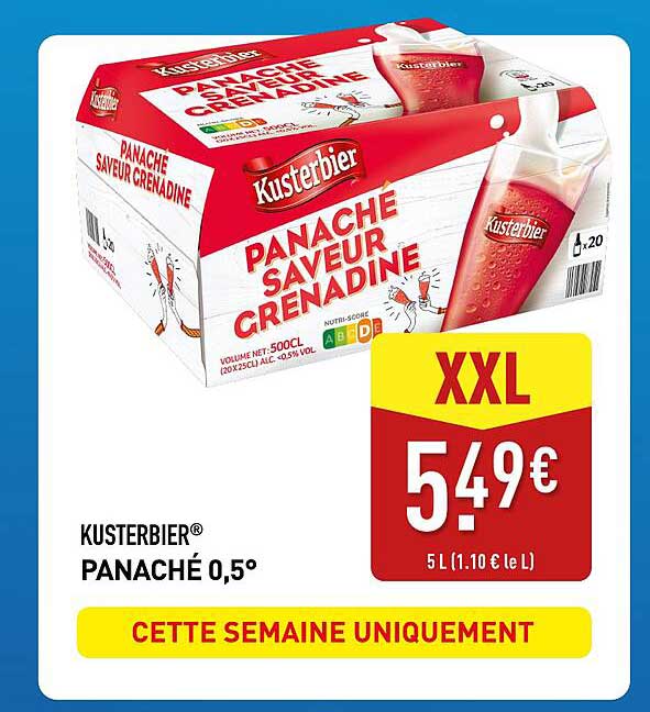 Kusterbier Panaché 0,5°