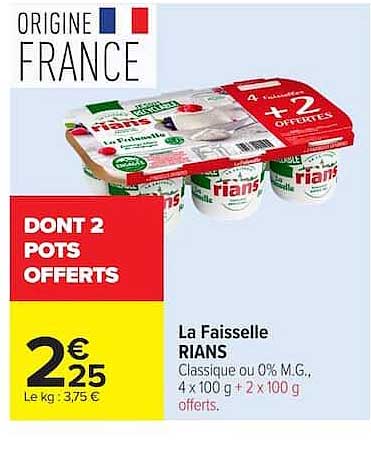 La Faisselle Rians