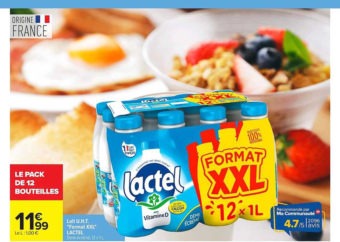 Lactel Format XXL