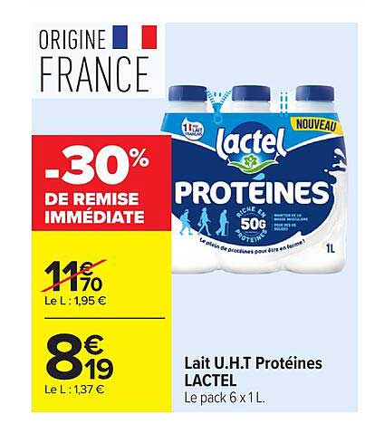 Lactel PROTEINES