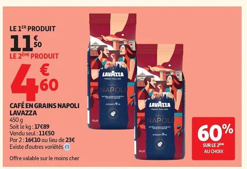 Lavazza Café en grains Napoli
