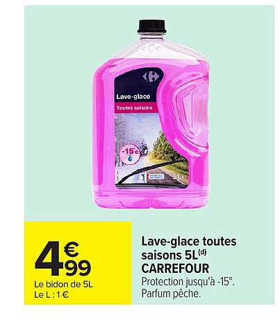 Lave-glace toutes saisons CARREFOUR