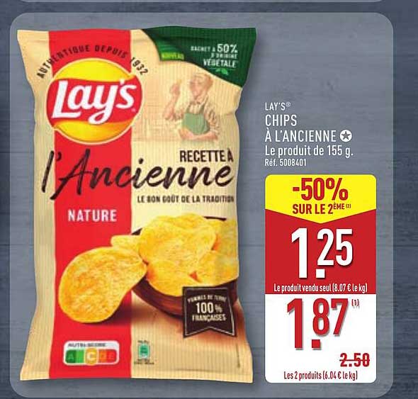 Lay’s Chips à l’ancienne