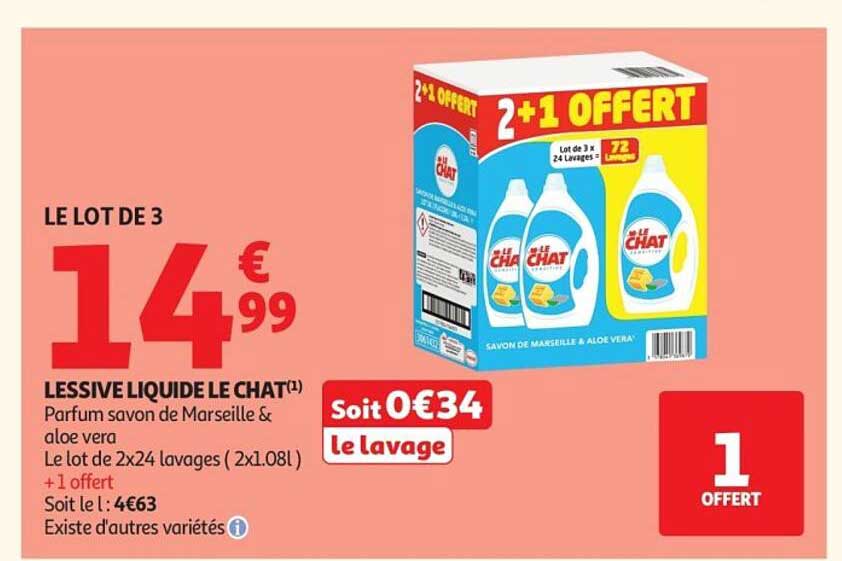 LE CHAT Lessive liquide