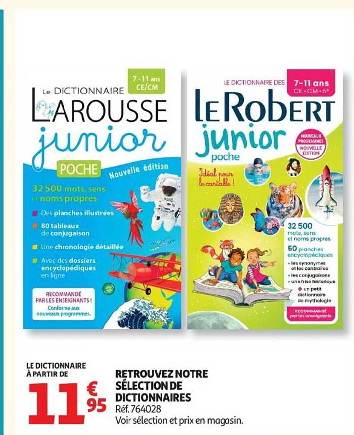 Le dictionnaire Larousse junior