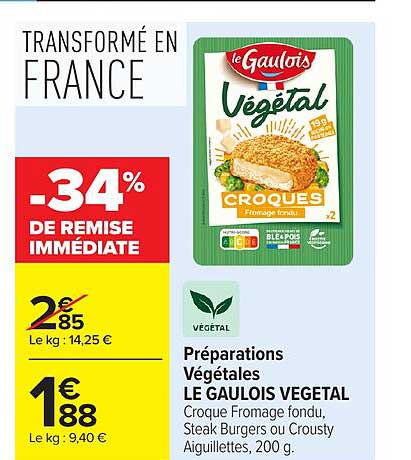 Le Gaulois Vegetal Croques
