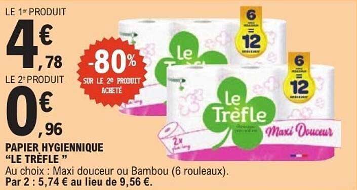 Le Trèfle Papier hygiénique