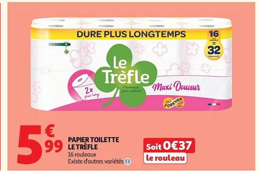 Le Trèfle Papier toilette