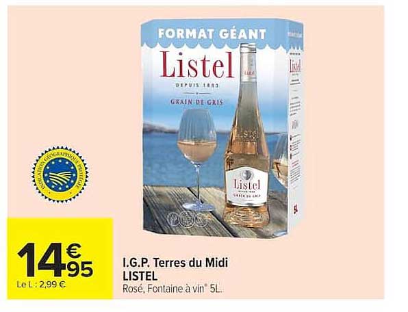 L.I.G.P. Terres du Midi LISTEL