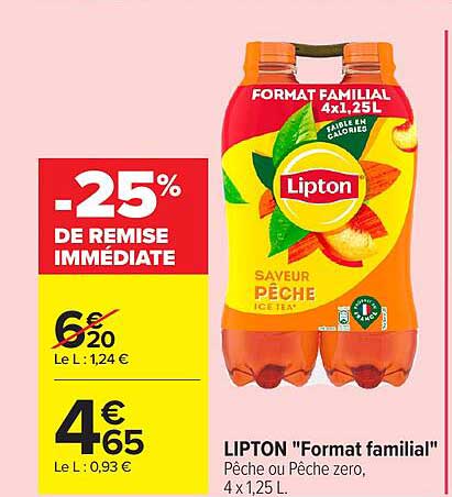Lipton Format familial