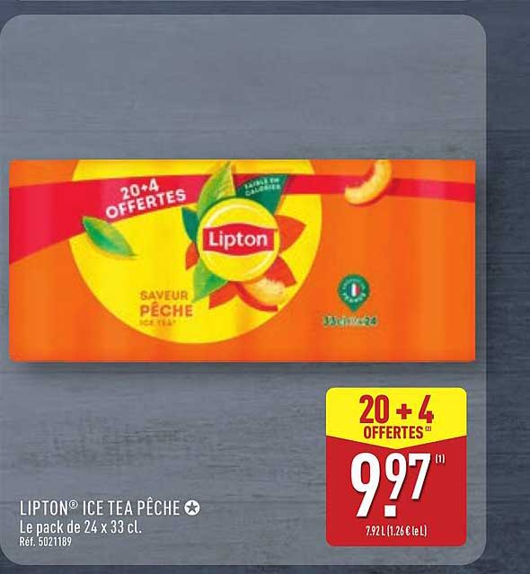 LIPTON ICE TEA PÊCHE