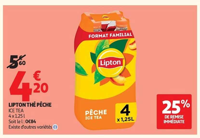 Lipton Thé Pêche