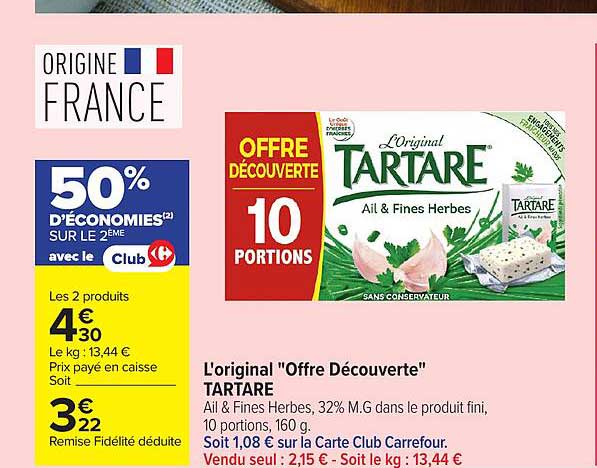 L'original TARTARE