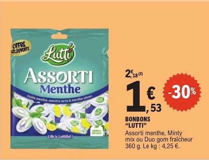 Lutti Assorti Menthe
