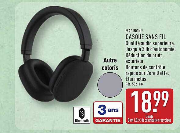 MAGINON CASQUE SANS FIL