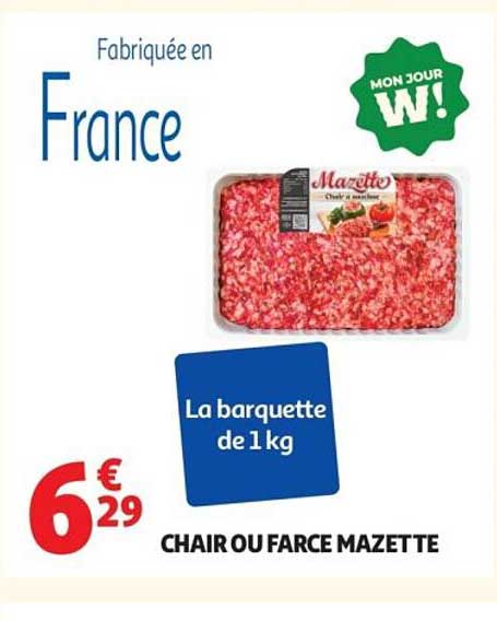 MAZETTE CHAIR OU FARCE