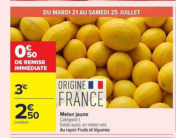 Melon jaune
