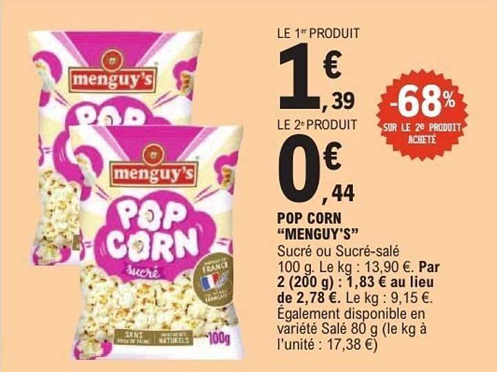 MENGUY'S POP CORN