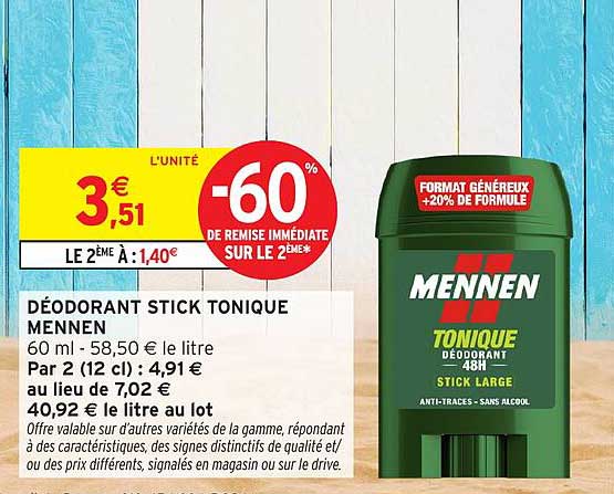 MENNEN TONIQUE