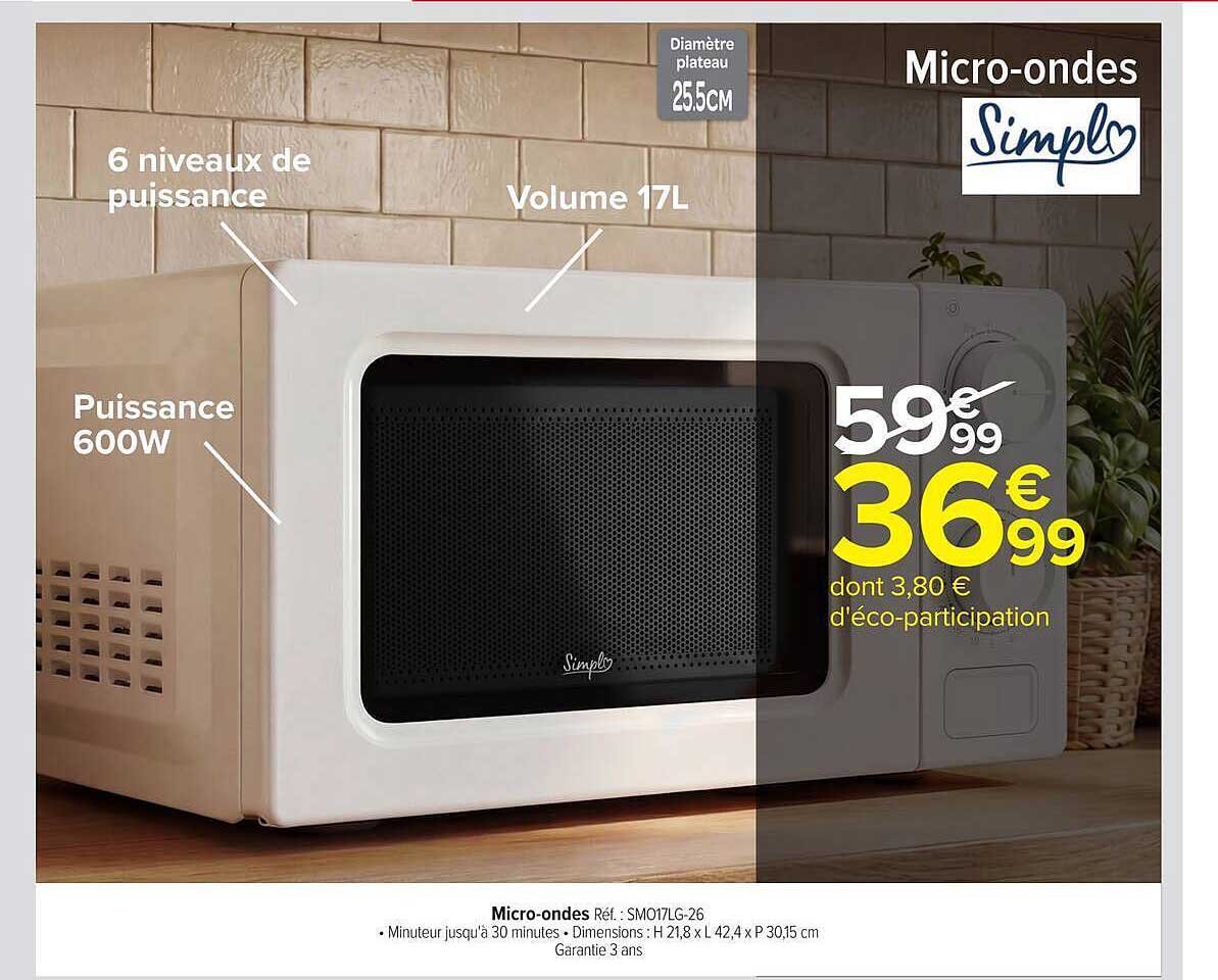 Micro-ondes Simple