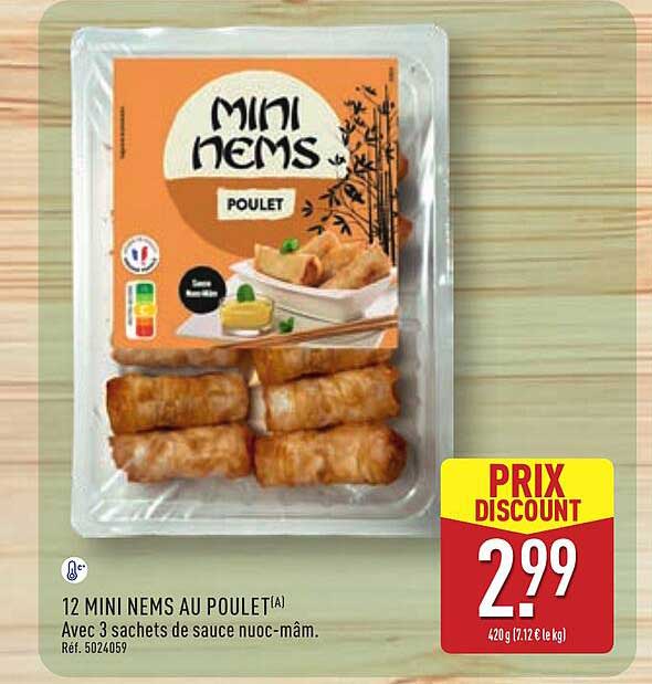Mini Nems Poulet