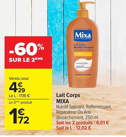 Mixa Lait Corps