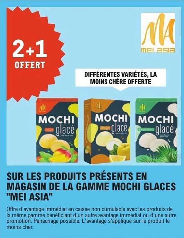 Mochi glacé