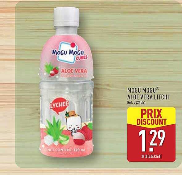 Mogu Mogu Aloe Vera Litchi