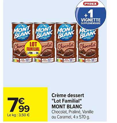 Mont Blanc Lot Familial