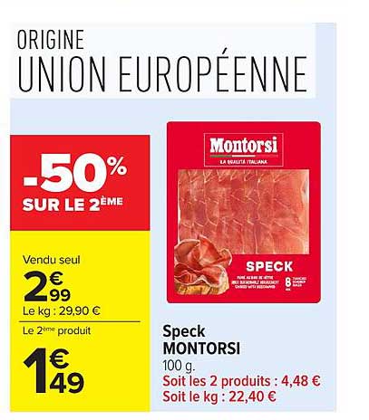 Montorsi Speck