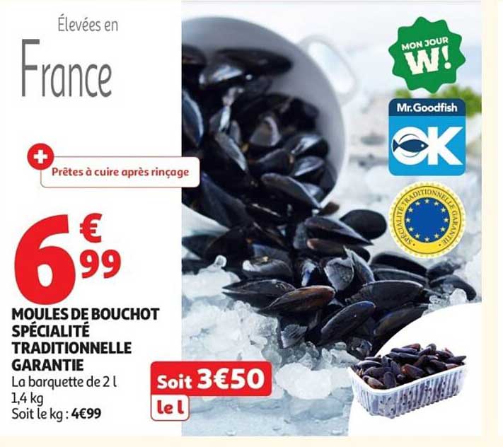 Mr.Goodfish Moules de bouchot