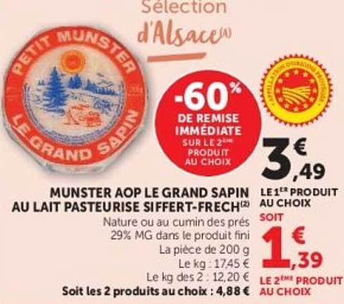 Munster AOP Le Grand Sapin