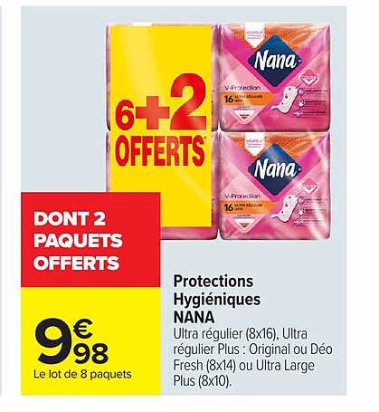 Nana Protections Hygiéniques