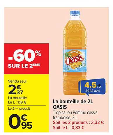Oasis Tropical 2L