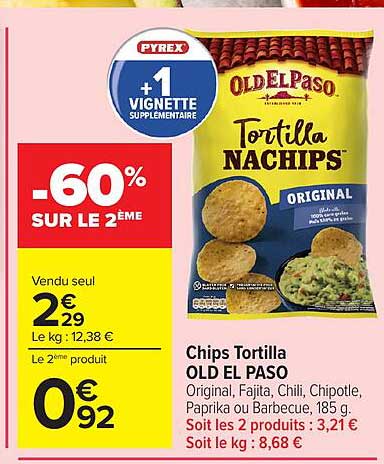 Old El Paso Tortilla Nachips