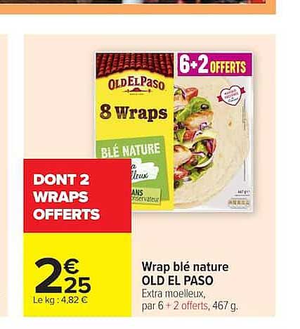 OLD EL PASO Wraps