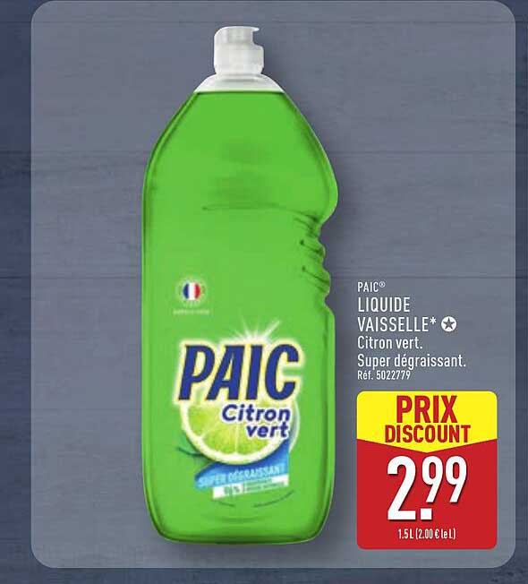 PAIC Citron vert