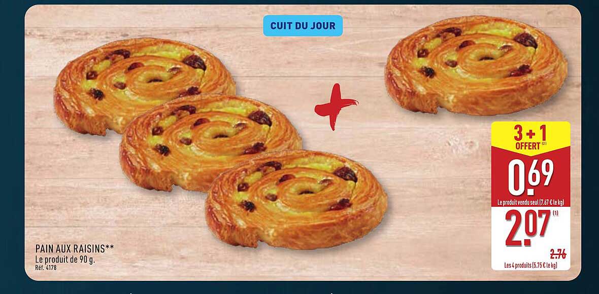 PAIN AUX RAISINS