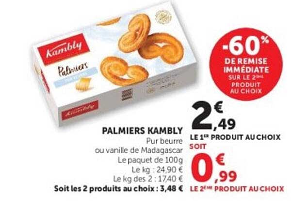 PALMIERS KAMBLY