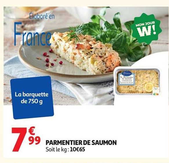Parmentier de saumon